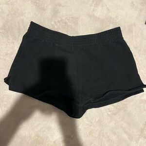 TNA cozy fleece micro sweatshorts